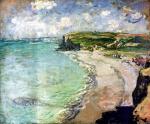 ,,Plaża  w Pourville” Claude’a Moneta to jedyny obraz tego impresjonisty w polskich kolekcjach muzealnych