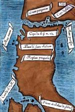 Mapa Cieśniny Magellana, rys. Antonio Pigafetta, uczestnik wyprawy Magellana, 1520 r.  