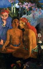 Paul Gauguin „Contes Barbares” (1902),  olej na płótnie (fot. © Museum Folkwang)