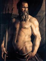 Habsburski admirał Gian Andrea Doria jako Neptun, mal. Bronzino 