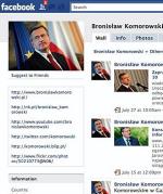 Fałszywe konto Bronisława Komorowskiego funkcjonowało ponad trzy miesiące.  Na zdjęciu oficjalne konto polityka PO  na Facebooku