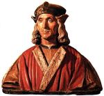 Król Anglii Henryk VII, który przyjął na służbę Giovanniego Caboto  (z angielska Johna Cabota) 