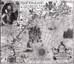 Mapa Nowej Anglii, 1616 r. 