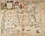 Mapa Nowej Anglii z 1675 r. 