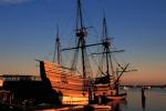 Replika statku „Mayflower” stojąca w porcie Jamestown
