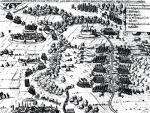  Bitwa wojsk katolickich i protestanckich pod Lutter am Barenberge w 1626 r., rycina z epoki 