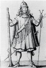 Muszkieter, rycina, ok. 1650 r. 