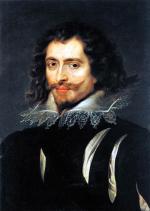 George Villiers, książę Buckingham, dowódca pierwszej ekspedycji angielskiej  do La Rochelle, mal. Pieter Paul Rubens 