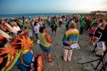 Spotkanie mieszkańców wioski nad Zatoką Meksykańską w 100 dni po wycieku ropy