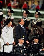 Kaddafi i Berlusconi świętują drugą rocznicę układu o przyjaźni