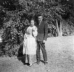 Jan Bielecki z żoną Danutą w Żarnowcu (fot. archiwum Jana Bieleckiego)