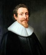 Hugo Grocjusz, holenderski prawnik i filozof, mal. Michiel Jansz van Mierevelt 