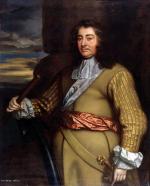 Angielski admirał George Monck, książę Albemarle, XVII w. 