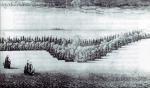 Bitwa pod North Foreland, 4 sierpnia 1666 r., rycina z epoki 