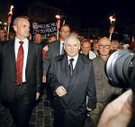 Jarosław Kaczyński wziął udział w Marszu Pamięci na Krakowskim Przedmieściu