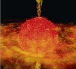 Dysk gazu i pyłu  oraz strumienie materii na biegunach gwiazdy BP Piscium świadczą  o kosmicznym kanibalizmie
