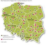 Na wschodzie Polski jest sporo placówek obu firm.  Być może niektóre zostaną zlikwidowane.