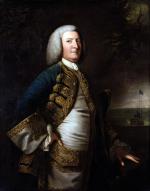 Brytyjski admirał George Anson, mal. Joshua Reynolds, 1755 r.