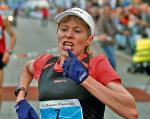 Tetjana Hołowczenko pierwszy raz biegła w maratonie i wygrała 