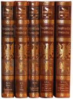 Na 3 tys. zł wyceniono 18 tomów Encyklopedii Orgelbranda / fot: antykwariat wójtowicz