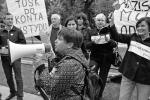 Odejścia Elżbiety Radziszewskiej żądali w poniedziałek demonstranci zwołani przez Partię Kobiet