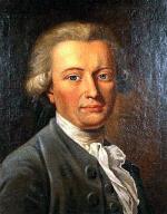 Johann Georg (Jerzy) Forster, niemiecki przyrodnik i podróżnik, urodzony w Prusach Królewskich, uczestnik drugiej wyprawy Cooka, mal. Johann H. W. Tischbein, ok. 1775 r.  