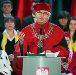 Uroczysta inauguracja roku  w Akademii Sztuki odbyła się w sobotę. Na zdjęciu rektor  prof. Ryszard Handke