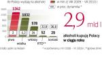 W Polsce RoŚnie sprzedaŻ maŁo znanych alkoholi. Jednak nadal na czele sĄ piwo i wÓdka