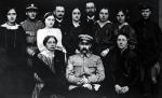 Józef Piłsudski z rodziną i przyjaciółmi podczas wizyty w Wilnie w 1919 roku  