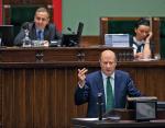 Minister finansów  Jacek Rostowski  wziął wczoraj  udział w sześciogodzinnej debacie  o budżecie