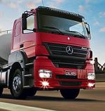 Mercedes jest liderem  na rynku dużych ciężarówek