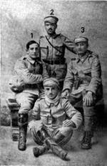 1. Leopold Gottlieb, 2. Izydor Oberhard, 3. Ignacy Schrage, 4.Emanuel Buxbaum 