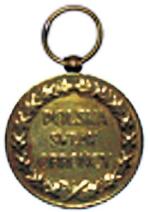 Rewers medalu pamiątkowego za wojnę 1918 – 1920  