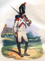 Żołnierz holenderskiego regimentu Gwardii Cesarskiej Napoleona  