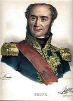 Francuski generał Guillaume Brune, który odparł brytyjsko-ros.yjską inwazję na Holandię 1 799 r.
