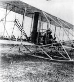 Thomas Selfridge i Orville Wright podczas testu w Fort Myer 17 września 1908
