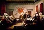 Podpisanie amerykańskiej Deklaracji niepodległości 4 lipca 1776 r. 