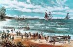 Pierwsza operacja Floty Kontynentalnej 3 marca 1776 r. 