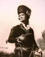 Kościuszko w mundurze amerykańskim, litografia F. Sala  