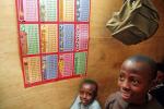 Dzieci w szkole w dzielnicy slumsów Mathare w kenijskim Nairobi prowadzonej m.in. dzięki pomocy polskiego MSZ