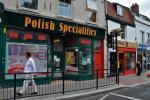 W sklepach  z polskim jedzeniem, takich jak Polish Specialities  w Londynie, tylko połowę klientów stanowią Polacy