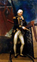 Wiceadmirał Cuthbert Collingwood,  pod Trafalgarem dowódca jednej z brytyjskich eskadr 