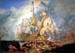 Bitwa pod Trafalgarem, mal. John Mallord William Turner