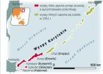 Dla Japończyków to Terytoria Północne. Nigdy nie podlegały innym krajom – podkreśla Tokio. W latach 1905 – 1945 do Japonii należały też pozostałe Wyspy Kurylskie i pół Sachalinu. ∑