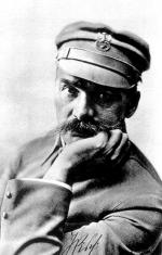 Brygadier Józef Piłsudski w mundurze legionowym