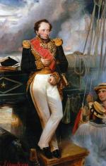 Kontradmirał Henri de Rigny, dowódca zespołu francuskiego pod Navarino