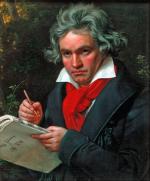 Ludwig van Beethoven, mal. Joseph Karl Stieler, 1820 r.