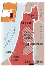 Izraelska rakieta spadła na gazę