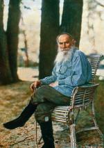  Lew Tołstoj. Kolorowa fotografia Siergieja Prokudina-Gorskiego wykonana w Jasnej Polanie w 1908 r.