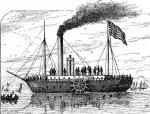 „North River” – parowiec Fultona, który w 1807 r.  pływał po rzece Hudson